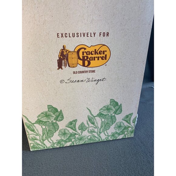 Cracker Barrel Nature Susan Winget Teapot Butterfly and Plants with box - Picture 13 of 13